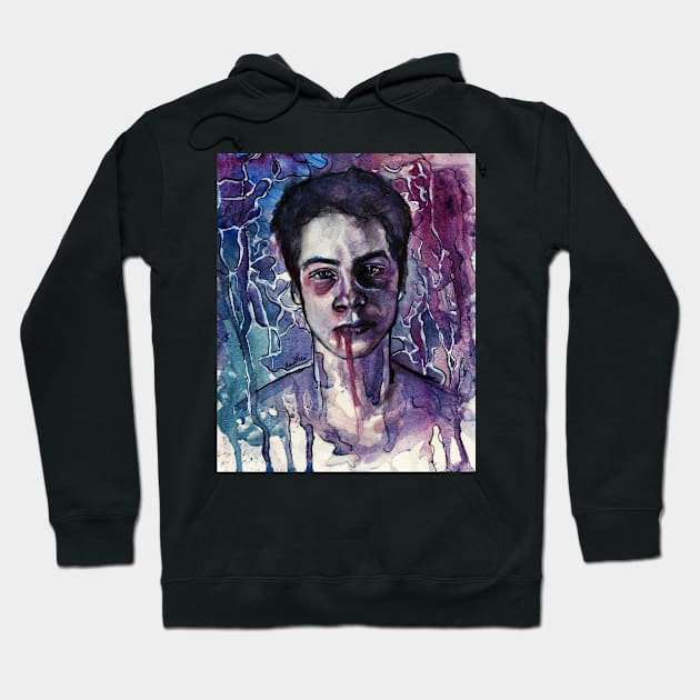 Stiles Stilinsky Hoodie by lunaperriART